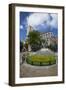 Hubert and Jan van Eyck Monument outside Saint Bavo Cathedral, city centre, Ghent, West Flanders, B-Peter Barritt-Framed Photographic Print