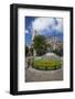 Hubert and Jan van Eyck Monument outside Saint Bavo Cathedral, city centre, Ghent, West Flanders, B-Peter Barritt-Framed Photographic Print