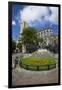 Hubert and Jan van Eyck Monument outside Saint Bavo Cathedral, city centre, Ghent, West Flanders, B-Peter Barritt-Framed Photographic Print