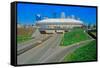 Hubert H. Humphrey Metrodome, Minneapolis, MN-null-Framed Stretched Canvas