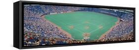 Hubert H. Humphrey Metronome, Twins V. Blue Jays, Minneapolis, Minnesota-null-Framed Stretched Canvas