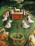 The Ghent Altarpiece or Adoration of the Mystic Lamb-Hubert & Jan Van Eyck-Laminated Art Print