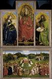 The Ghent Altarpiece or Adoration of the Mystic Lamb-Hubert & Jan Van Eyck-Framed Art Print