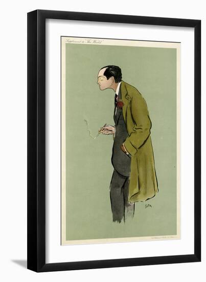 Hubert Latham (Aviator)-null-Framed Art Print