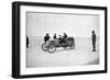 Hubert Le Blon, in His Gardner-Serpollet Steam Car, Nice, 1903-null-Framed Giclee Print