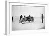 Hubert Le Blon, in His Gardner-Serpollet Steam Car, Nice, 1903-null-Framed Giclee Print