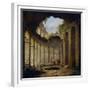 Hubert Robert / The Colosseum, Rome, 1780-1790-Hubert Robert-Framed Giclee Print