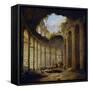 Hubert Robert / The Colosseum, Rome, 1780-1790-Hubert Robert-Framed Stretched Canvas