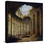 Hubert Robert / The Colosseum, Rome, 1780-1790-Hubert Robert-Stretched Canvas