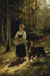 The Walk in the Forest, 1883-Hubert Salentin-Giclee Print