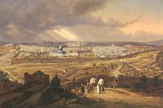 Panorama of Constantinople from the Suleymaniye Camii, 1844-Hubert Sattler-Laminated Giclee Print