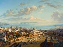 Panorama of Constantinople from the Suleymaniye Camii, 1844-Hubert Sattler-Giclee Print