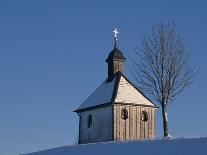 Chapel in Murnau, Bavaria-Hubert Stadler-Framed Photographic Print
