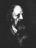 'Lord Tennyson', c1880, (1911)-Hubert von Herkomer-Stretched Canvas