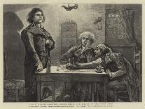 Ninety-Three, Danton, Robespierre, and Marat in the Wine Shop-Hubert von Herkomer-Giclee Print
