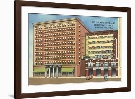 Huckins Hotel, Oklahoma City, Oklahoma-null-Framed Premium Giclee Print