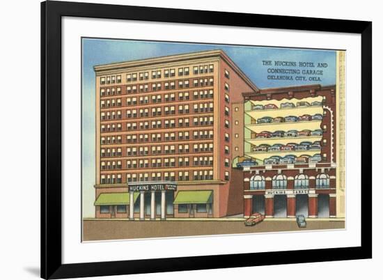 Huckins Hotel, Oklahoma City, Oklahoma-null-Framed Premium Giclee Print