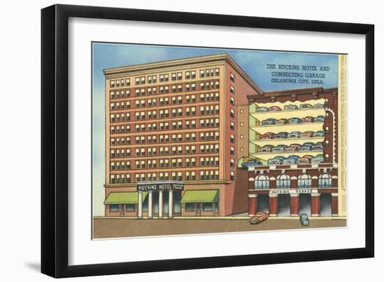 Huckins Hotel, Oklahoma City, Oklahoma-null-Framed Art Print