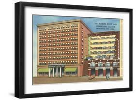 Huckins Hotel, Oklahoma City, Oklahoma-null-Framed Art Print