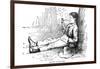 Huckleberry Finn, Smoking-null-Framed Photographic Print