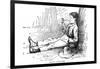 Huckleberry Finn, Smoking-null-Framed Photographic Print