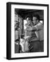 HUD, 1963 directed by MARTIN RITT Paricia Neal / Paul Newman (b/w photo)-null-Framed Photo