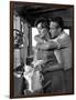 HUD, 1963 directed by MARTIN RITT Paricia Neal / Paul Newman (b/w photo)-null-Framed Photo