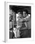 HUD, 1963 directed by MARTIN RITT Paricia Neal / Paul Newman (b/w photo)-null-Framed Photo