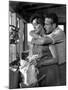 HUD, 1963 directed by MARTIN RITT Paricia Neal / Paul Newman (b/w photo)-null-Mounted Photo