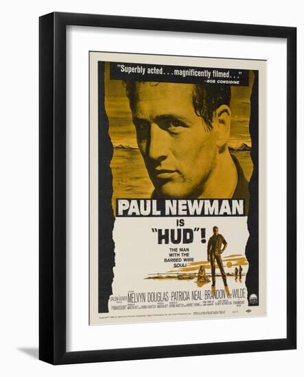 Hud, 1963-null-Framed Art Print