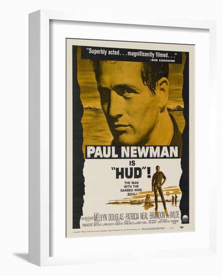 Hud, 1963-null-Framed Art Print