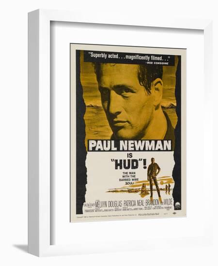 Hud, 1963-null-Framed Art Print