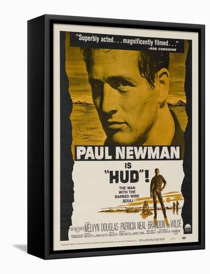 Hud, 1963-null-Framed Stretched Canvas