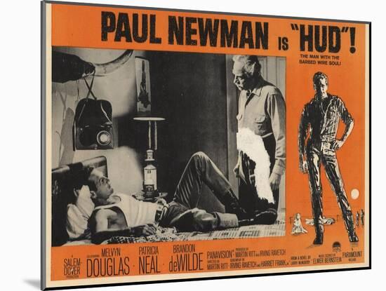 Hud, 1963-null-Mounted Art Print