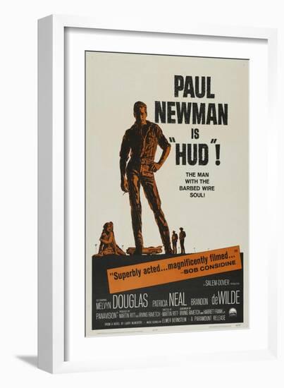 Hud, 1963-null-Framed Art Print