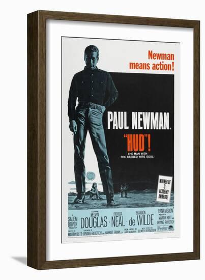 Hud, 1963-null-Framed Art Print