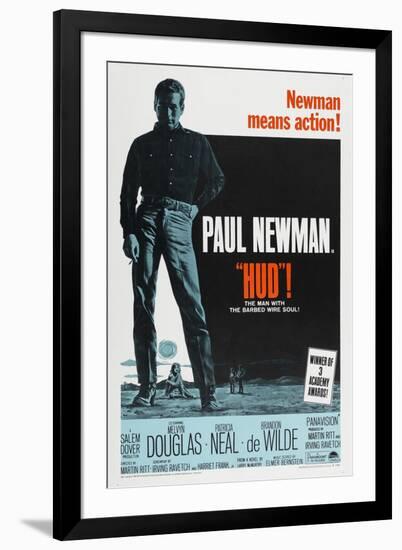 Hud, 1963-null-Framed Art Print