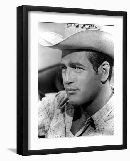 Hud, Paul Newman, 1963-null-Framed Photo