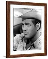 Hud, Paul Newman, 1963-null-Framed Photo