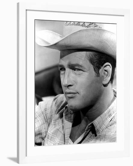 Hud, Paul Newman, 1963-null-Framed Photo