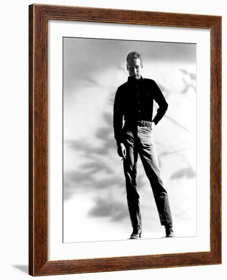 Hud, Paul Newman, 1963-null-Framed Photo