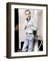 Hud, Paul Newman, 1963-null-Framed Photo