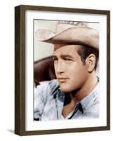 Hud, Paul Newman, 1963-null-Framed Photo