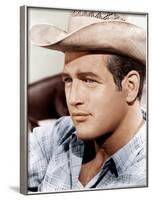 Hud, Paul Newman, 1963-null-Framed Photo