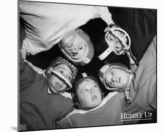 Huddle Up-null-Mounted Art Print