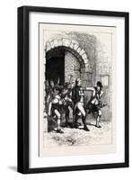 Huddy Led from Prison to Be Hanged; Joshua Huddy Was the Commander of a New Jersey Patriot Militia-null-Framed Giclee Print