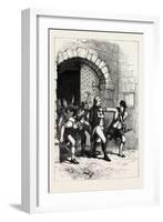 Huddy Led from Prison to Be Hanged; Joshua Huddy Was the Commander of a New Jersey Patriot Militia-null-Framed Giclee Print