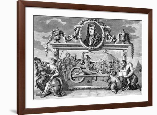 Hudibras by William Hogarth-William Hogarth-Framed Giclee Print