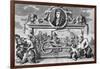 Hudibras by William Hogarth-William Hogarth-Framed Giclee Print