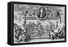 Hudibras by William Hogarth-William Hogarth-Framed Stretched Canvas